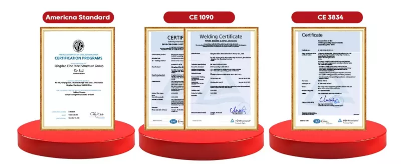 Our product certification