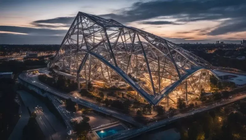 سالن نمایشگاه Space Truss
