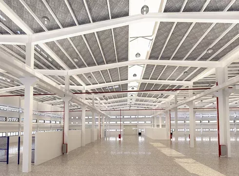 مرکز لجستیک سازه های فولادی